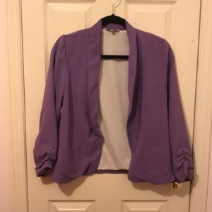Purple Blazer